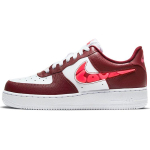 Nike Air Force 1 07 SE Love For All - Team Red Naiste tossud Must Valge Siren-Red CV8482-600 36.5 white