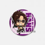 58MM Mood Ehted Aksessuaarid R&uuml;nnak Titanile M&auml;rgi Animefiguur Levi Mikasa Rev&auml;&auml;rin&otilde;elad Multifilm Cosplay Riietekott Prossid Kingitused