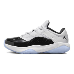 Air Jordan 11 Comfort Low GS Concord Laste tossud Valge Must DV2208-100 37.5