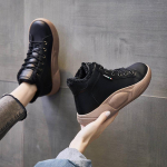 Naiste s&uuml;gis- ja talvepaksendatud vabaaja pehmed talda suurendavad naiste spordijalatsid 35 must