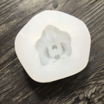 1 tk Phalaenopsise lille silikoonvorm dekoratiivvorm aroomiteraapia kipsvorm valge