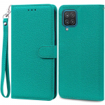 16 v&auml;rvi Galaxy A12 &uuml;mbris Samsung Galaxy A12 &uuml;mbrisele nahast rahakoti &uuml;mberp&ouml;&ouml;ratav &uuml;mbris Samsung A12 5G GalaxyA12 A 12 kaitsev kaardipesa hoidiku kate