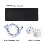 Maandusmatt une parandamiseks, maanduspadi tervise jaoks, maandusvoodimatt maandusjuhtmega paremaks t&ouml;&ouml;tamiseks (35,5 * 23,6 tolli / 90 * 60 cm) EU PLUG