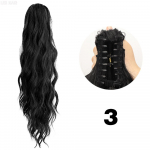 MISS WIG s&uuml;nteetilised pikad lainelised k&uuml;&uuml;nis hobusesaba juuksepikendused kuumakindlad poni saba juuksed naistele Cosplay kasutamiseks 60cm