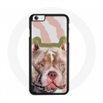 Valge Pitbull iPhone 6 &uuml;mbris