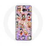 &Uuml;mbris Samsung Galaxy A3 2017 Demon Slayer jaoks h&auml;id j&otilde;ule plakat j&otilde;ulukink