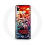 &Uuml;mbris Samsung Galaxy A30 Stranger Things Teaser 4. hooaja plakati tegelased Art