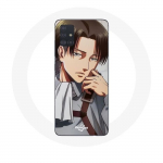 Coque pour Samsung Galaxy A51 5G Attaque des Titans Levi Ackerman Manga