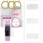 3x apgo Hydrogel Screen Protector for Fitbit Inspire HR, Hydrogel Film, with positioning layer easy installation