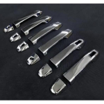 Exterior Accessories ABS Chrome For Toyota Noah 2014- 2018 out side Door Handle bowl cup decorative Cover sticker frame trim 4 PCS gray