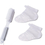 Monaco Olive Exfoliating Foot Moisturizing Wrap 200p + Four-in-One Exfoliator Set, 1 set