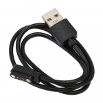 Laadija Ticwatch GTX/CXB01 USB laadimisdoki kaabli juhe jaoks YAMAY SW022/ Imilab KW66/ Kieslect kella K11 K10/ Haylou RT LS05 jaoks must