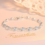 S999 Sterling H&otilde;bedast K&auml;ev&otilde;ru Naistele Korea Lihtne Kahepoolne Roosi K&auml;ev&otilde;ru &Otilde;&otilde;nes Lille K&auml;ev&otilde;ru Ehted Adjustable size