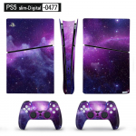 Art Vinyl Skin Skin kleebis PS5 &otilde;hukesele digitaalsele konsoolile ja 2 kontrolleri kleebise kaanele One Size