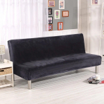 Velvet Plush k&auml;eta diivanvoodi kate Kokkupandav istme kate Moodne veniv diivanvoodikate Elastne diivanikaitse Home Hotel D Size 185-210 cm