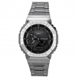 Casio G-Shock Analoog-Digitaalne T&auml;ismetallist Must T&auml;hikuga P&auml;ikeseenergial t&ouml;&ouml;tav GM-B2100D-1A 200M Meeste K&auml;ekell must