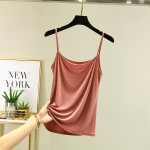 Modaalsed spagetirihmaga topid Basic Camis varrukateta paakitop &uuml;hev&auml;rviline naiste suvine Camisole k&otilde;ik sobivad XL