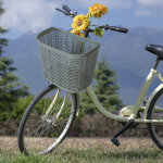 Bike Basket Jalgratta Cargo Pannier Jalgrattas&otilde;idutarvikud pagasi jaoks hall v&auml;rv