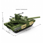 293tk s&otilde;jav&auml;evarustus T-90M tank ehitusplokid klotsid Mudel Ehitus M&auml;nguasjakomplekt Lastele Poistele Harivad j&otilde;ulukingid No Box