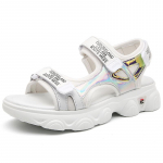 33-42 suured laste libisemis- ja kulumiskindlad mood vabaaja paks tallaga sandaalid rannakingad Sussid naiste kingad laste kingad 33 valge