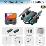 S6 uus professionaalne kokkupandav neljakopteri &otilde;hust drooni HD kaamera RC helikopter FPV WIFI takistuste v&auml;ltimine aerofotograafia m&auml;nguasja kingitus 5000 m 4K camera-2 B