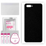 apgo Protective Skin Sticker for the back compatible with Oppo K1, Wrap Film, Foil, Vinyl - Pattern Matte Black