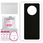 apgo Protective Skin Sticker for the back compatible with Cubot Max 3, Wrap Film, Foil, Vinyl - Pattern Matrix