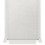 apgo Protective Skin Sticker for the back+sides compatible with Huawei Enjoy 20 Pro, Full Wrap Film, Foil, Vinyl - Pattern White Fabric