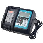 DC18RF 6A koos jahutusventilaatoriga liitiumioonaku laadija 18V BL1830 BL1840 BL1430 BL1440 elektrit&ouml;&ouml;riist Makita ventilaatori jaoks