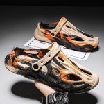 Suvised mehed, naised, sussid, kamuflaaž, platvorm v&auml;listingimustes puukingad Kingad rannasandaalid meeste pehmest EVA siseruumides, siseruumides, slaidid, armastatud pl&auml;tud 37