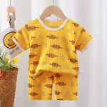 Lastekodur&otilde;ivaste aluspesu komplekt vabaaja &otilde;hukesed suvised puuvillased pidžaamad poistele ja t&uuml;drukutele, kaks komplekti 80