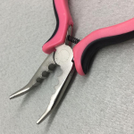 Pikendustangid Juuksekapslid Tangid 3 auguga minitang Micro Nano Ring Juuksepikendustele Kasutatakse 1 tk juuksepikendustangid