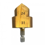 20/25/32 mm PPR t&otilde;stepuur veetoru &uuml;hendust&ouml;&ouml;riist auguavaja kaasaskantav astmeline puur 1pc -32 two blades