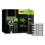 Gillette Labsi habemenuga + habemeajamisgeeli komplekt, žiletitera 10p + ..., 1 komplekt, Korea žiletitera