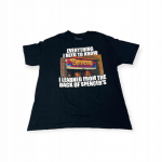 Koszulka T-shirt damska okrągły dekolt SPENCER'S SINCE 1947 S