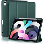 Smart iPad 10. 10.9 &uuml;mbris 2022 iPad 10. 10.9 mudelile A2757 A2777 p&otilde;lvkonna katte juhtmevaba laadimine koos pliiatsihoidjaga iPad 5th 6th 9.7 must