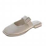 Naiste poolsed sussid 2021, Briti stiilis ruudukujuline pea, madal suu, &uuml;hes&otilde;naline pandla, lameda p&otilde;hjaga &uuml;li&otilde;pilaste vabaaja v&auml;lisr&otilde;ivaste sandaalid 39 pruun