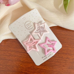 3 tk Candy Color Star BB juukseklambrid Korea stiilis juuksen&otilde;el Armsad j&auml;&auml;tunud tukk klambrid lastele t&uuml;drukutele kingitused kaunistused aksessuaarid