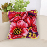 Flower Plant seeria tikandid padja riiv konks ristpistesegmendi tikkimiskomplekt Smyrna pakett Vaiba riiv konks vaiba komplektid