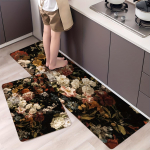 1 tk V&auml;simusvastased k&ouml;&ouml;givaibad, lilleprinteriga veekindel, libisemiskindel paks polsterdatud k&ouml;&ouml;gimatt Tugeva t&ouml;&ouml;v&otilde;imega mugav k&ouml;&ouml;gimatt 40*60cm