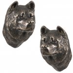 Akita, Akita Inu - Dog statue, hanging bust, unique decoration for dog lover by Art-Dog brand