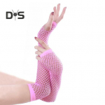 1 paar Performance-kindaid, &otilde;&otilde;nsad v&otilde;rk, &otilde;hukesed, suure elastsusega s&otilde;rmedeta &otilde;hukesed, l&auml;bipaistvad Cosplay-klubi peofestivalide kindad oranž