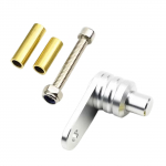 Mootorratta lukk Reguleeritav vargusvastane mootorratastele Mopeedid Mootorrattad Rollerid ATV Grip Pidur Juhtrauda Lukk must