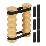 Rip Sticki &uuml;lakeha treeningvarustuse reguleeritavad takistusribad puidust k&auml;epidemetega Home