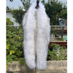 Moodne ja mitmek&uuml;lgne imitatsioon Fox Hair karusnahast sall Karusnaha imitatsioonist pesukaru juuksed Pikad sall Soe karusnahast sall Talvine naiste sall
