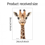 Elektrostaatilised UV-kaelkirjaku klaasuksed ja aknad koduseinakaunistuse seinakleebised 24*38CM/fun-f38