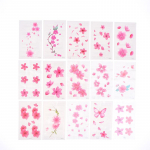 30 tk Cherry Blossom seeria Seksikad t&auml;toveeringu kleebised V&auml;rsked v&auml;rsked t&auml;toveeringu kleebised Unistuste lillede simulatsioonid Ajutised t&auml;toveeringu kleebised