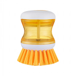 N&otilde;udepesuhari seebidosaatoriga, K&ouml;&ouml;gihari n&otilde;ude, pottide, pannide, kraanikausside puhastamiseks, 1 hari seebidosaator, Must/l&auml;bipaistev/valge One Size hall v&auml;rv