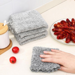 5/10 tk puhastustooted bambusest s&ouml;ega paksendatud n&otilde;uder&auml;tik mikrokiust imav k&ouml;&ouml;gitarbed rasva&auml;rastuskalts Vannituba k&ouml;&ouml;k puhas r&auml;tik 5Pcs