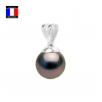 Compagnie G&eacute;n&eacute;rale des Perles &ndash; ripats V ehtne &uuml;mar Tahiti p&auml;rl 10-11 mm &ndash; 18K valge kuld &ndash; naiste ehted
